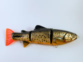 Lucky Lures Lucky Trout - Brown Trout - Gold Leaf